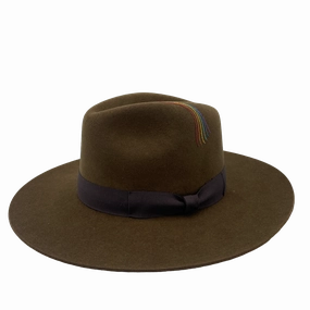 Hampui x Township31 -- Color Drip Chocolate winter-woolen-hat