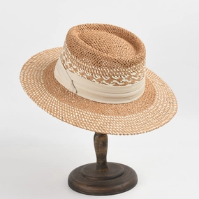 Handwoven Hat Women's Beach Vacation Fashion French Colorblock spring-straw-hat