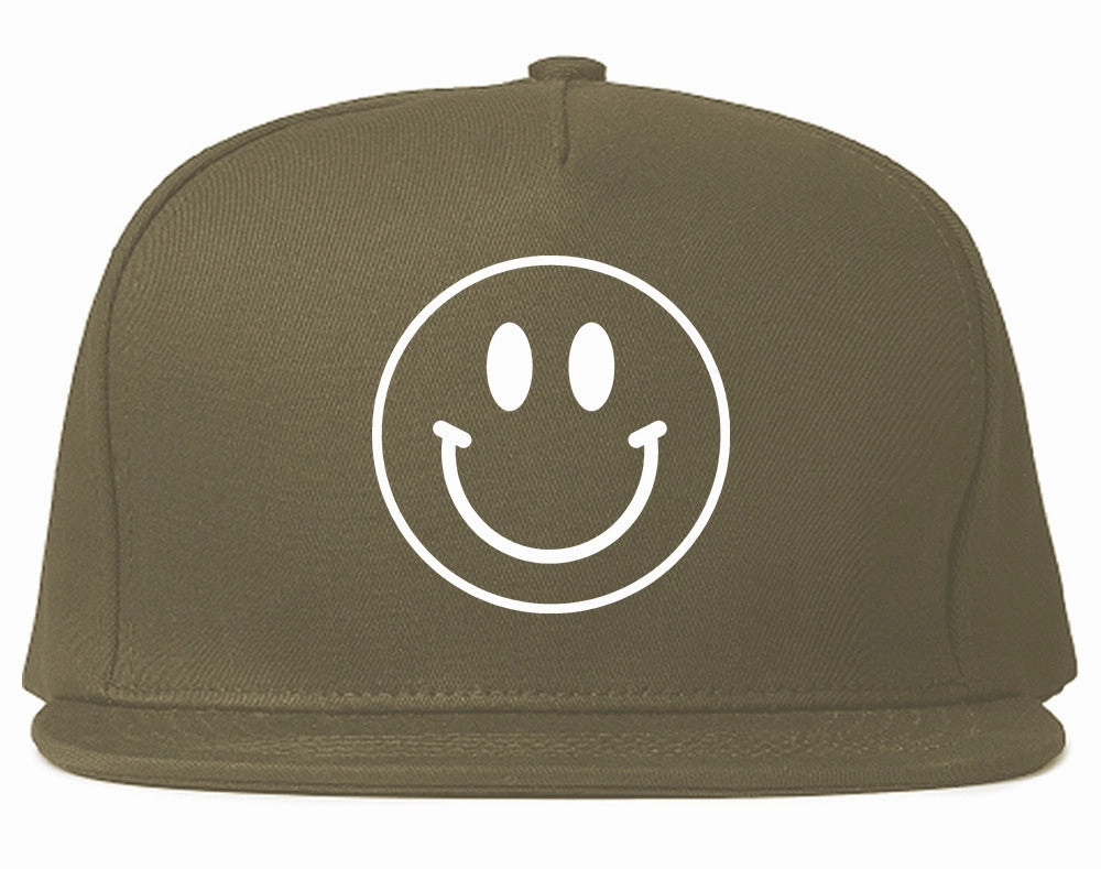 Happy Face Snapback Hat