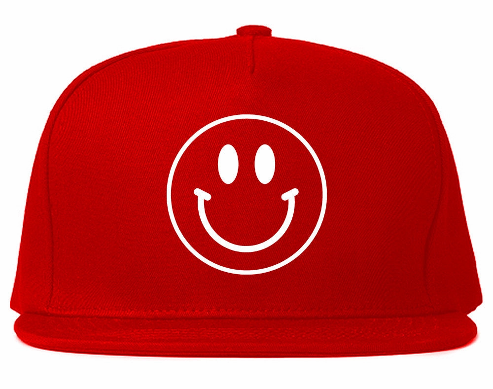 Happy Face Snapback Hat