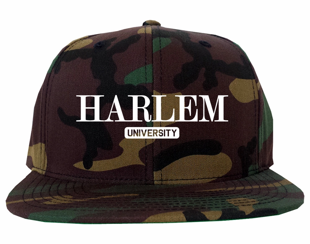 Harlem University New York Mens Snapback Hat