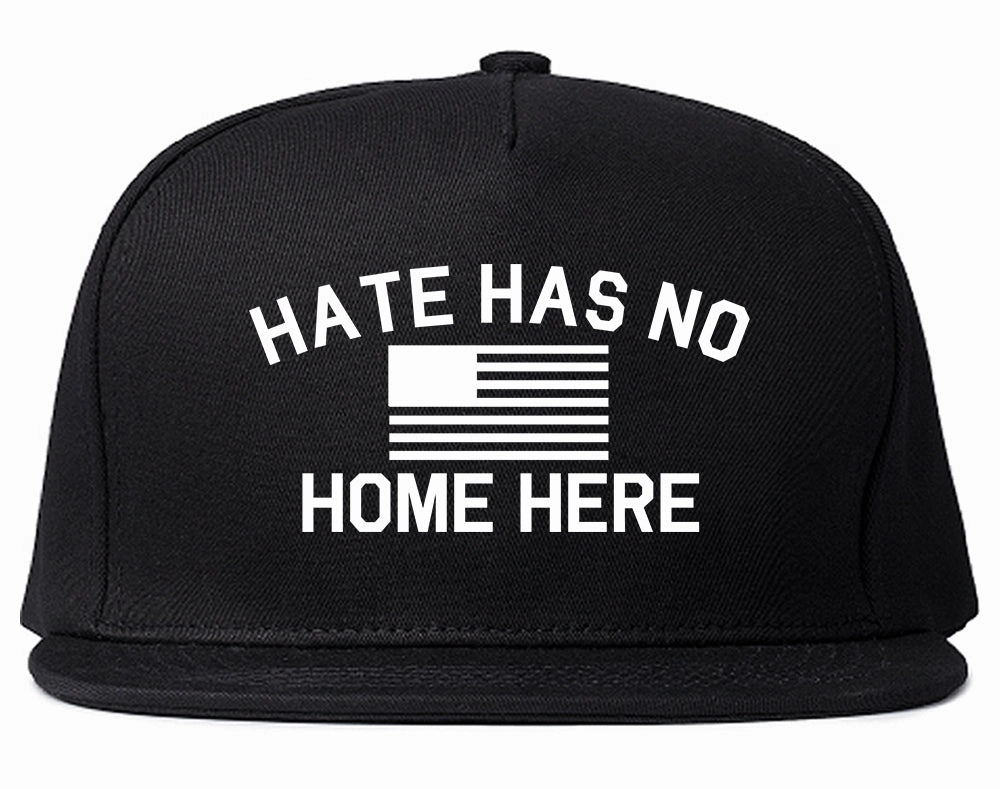 Hate Has No Home Here America Flag Mens Snapback Hat