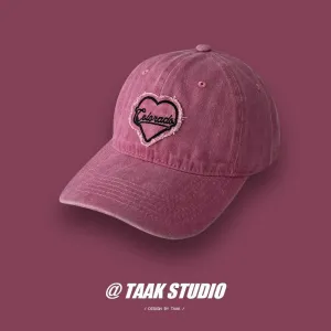 Heart Baseball Cap Summer casual-baseball-cap
