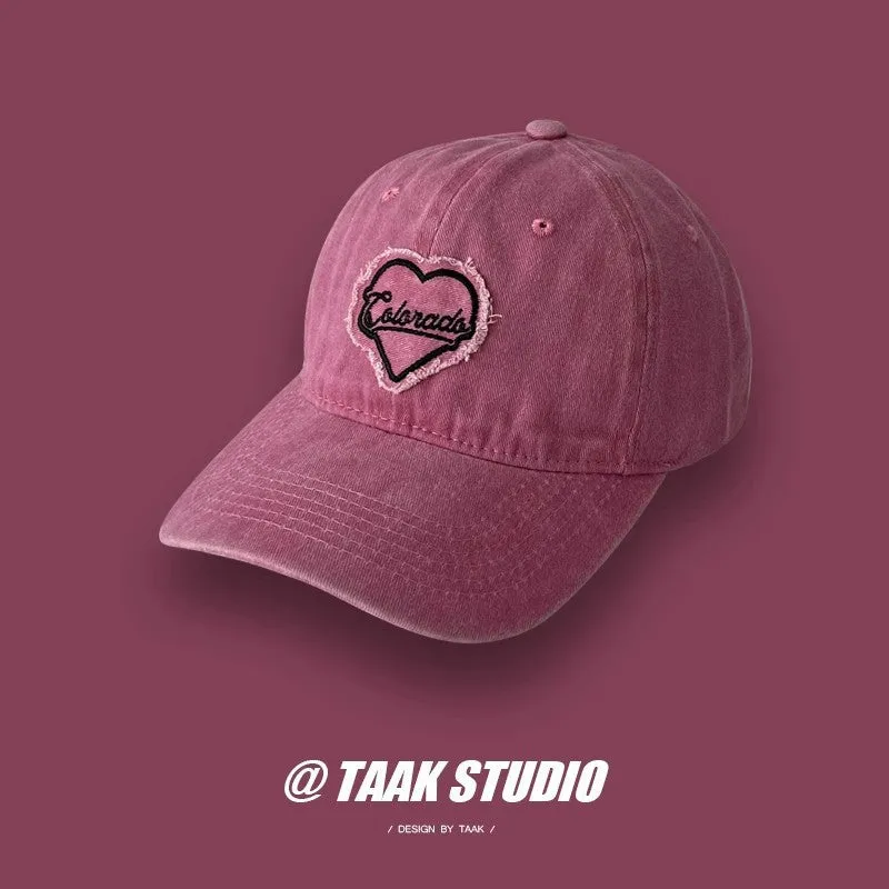 Heart Baseball Cap Summer casual-baseball-cap