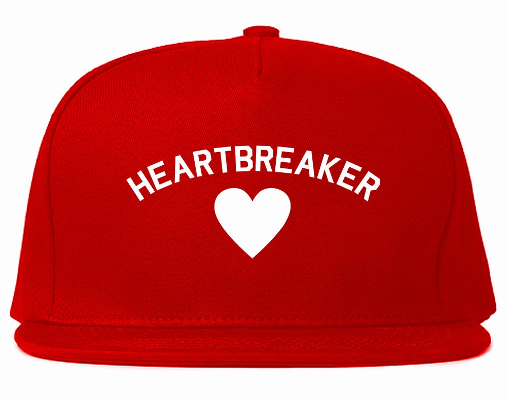 Heartbreaker Valentines Day Mens Snapback Hat