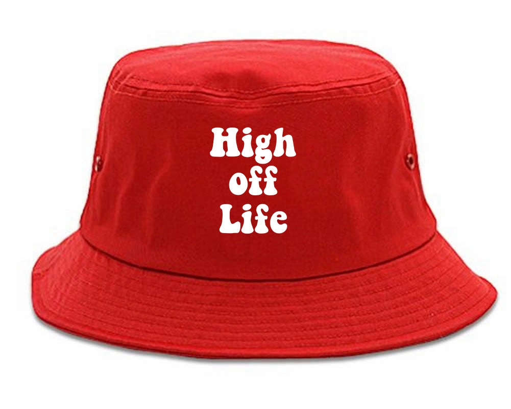 High Off Life Mens Bucket Hat