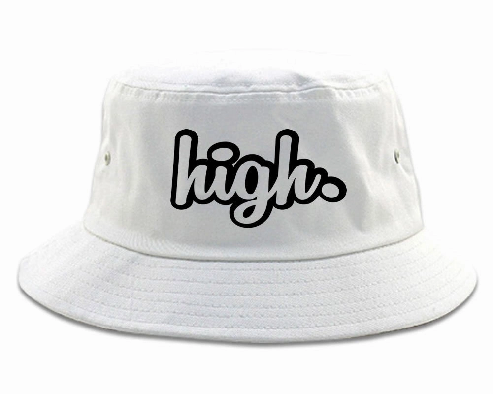 High Outline Weed Bucket Hat
