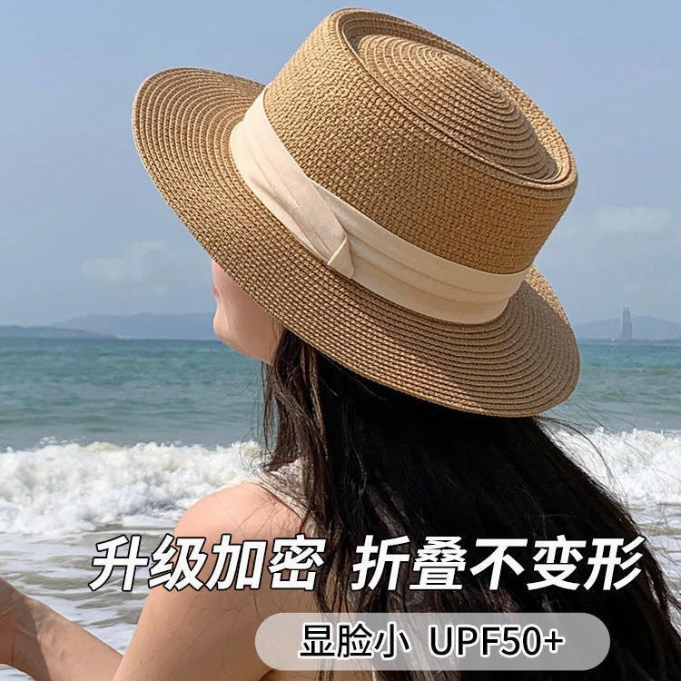 High-Quality Summer Straw Hat Wide-Brim French Sun Hat spring-straw-hat