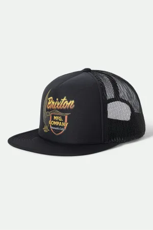 Highline Netplus Trucker Hat - Black casual-dad-hat