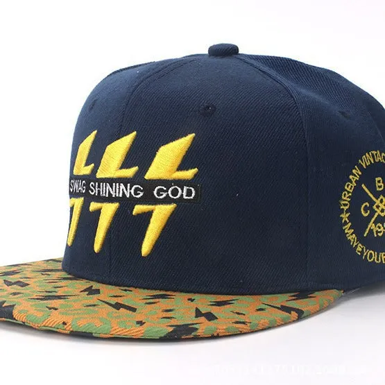Hip-Hop Embroidered Cap