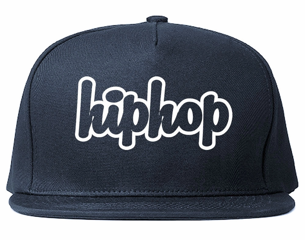 Hiphop Outline Old School Snapback Hat