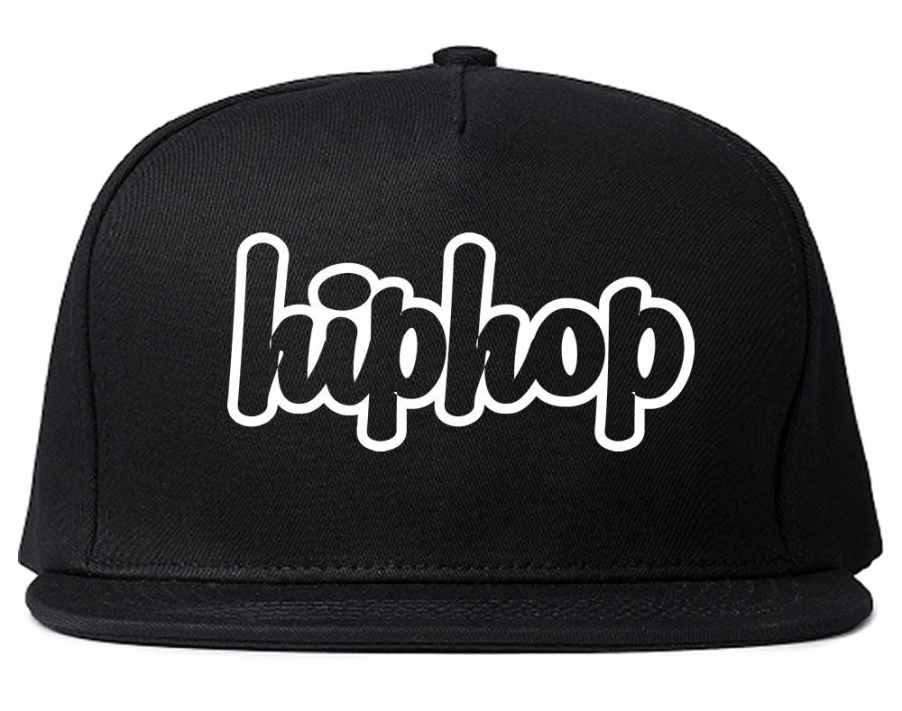 Hiphop Outline Old School Snapback Hat