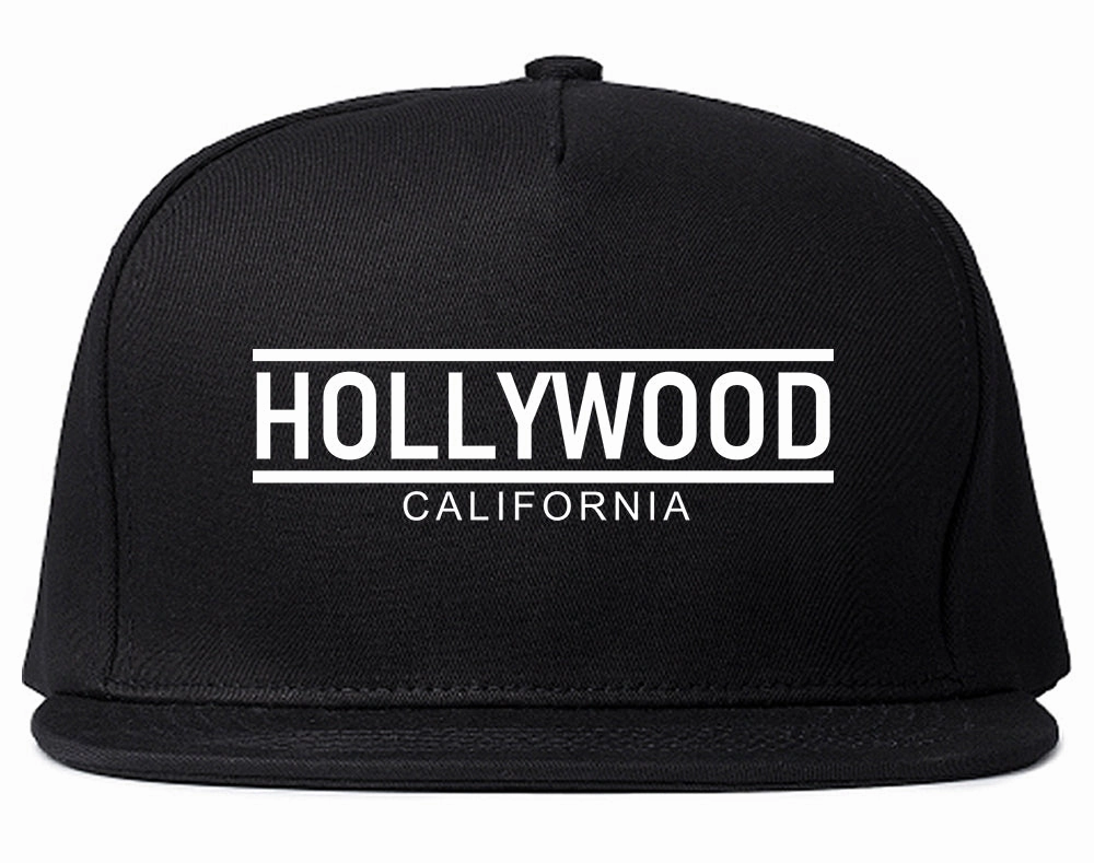 Hollywood California City Lines Mens Snapback Hat