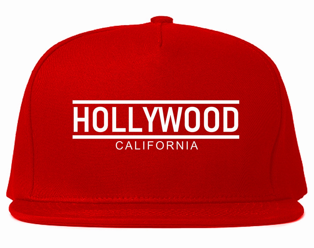 Hollywood California City Lines Mens Snapback Hat