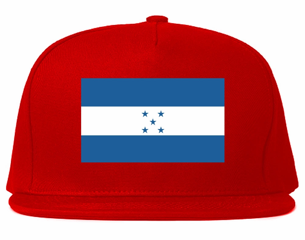 Honduras Flag Country Printed Snapback Hat Cap