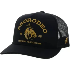Hooey PRCA Trucker with Gold Logo casual-baseball-cap