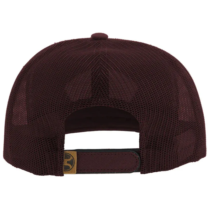 Hooey " Cavvy" Punchy Maroon Hat