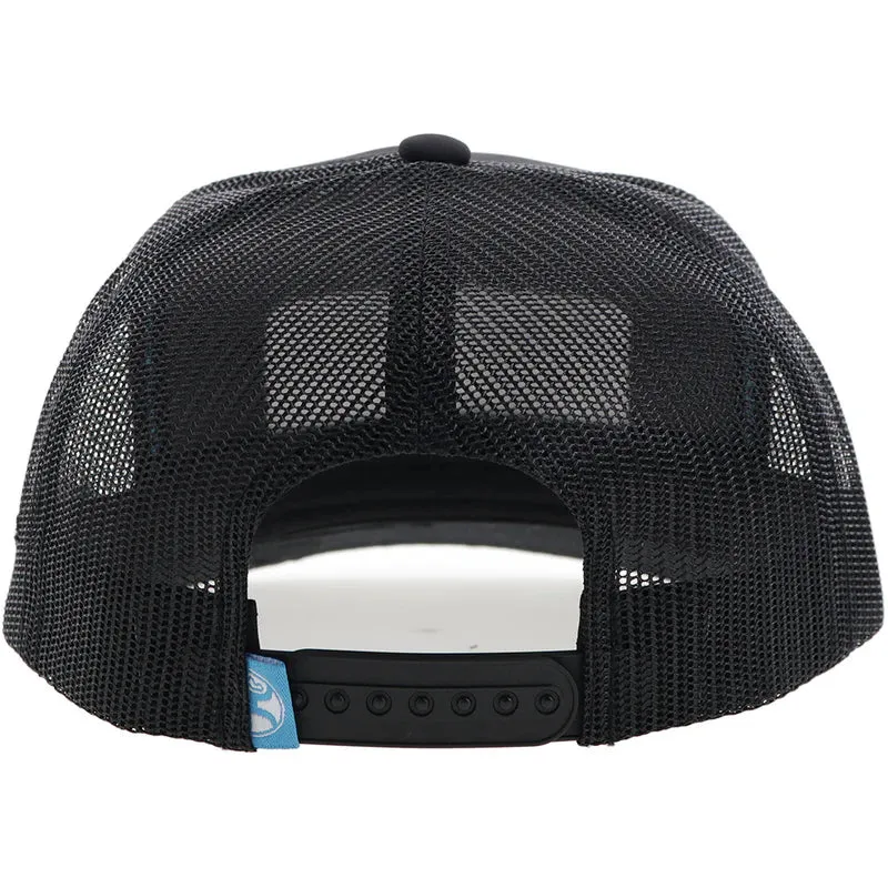Hooey "Cactus Ropes" Black & Pink & Blue Hat