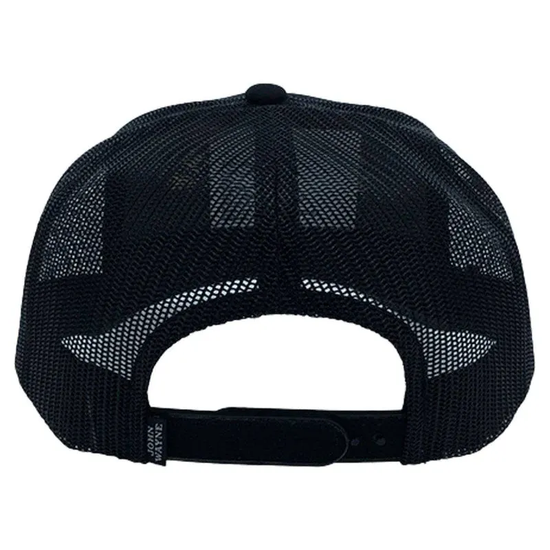Hooey "John Wayne" Blk/Gold Cap