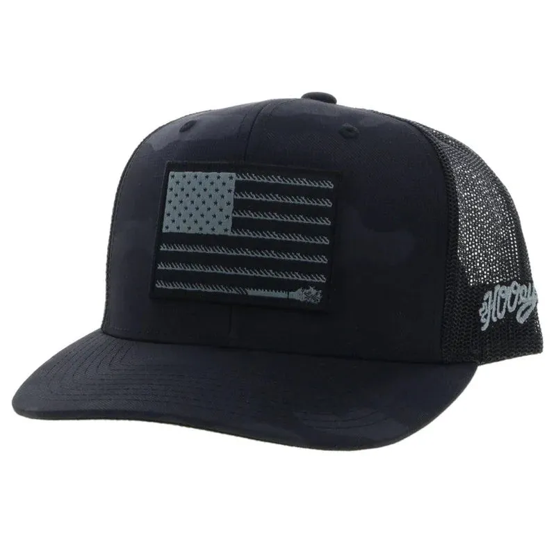Hooey "Liberty Roper" Black Camo Hat casual-baseball-cap