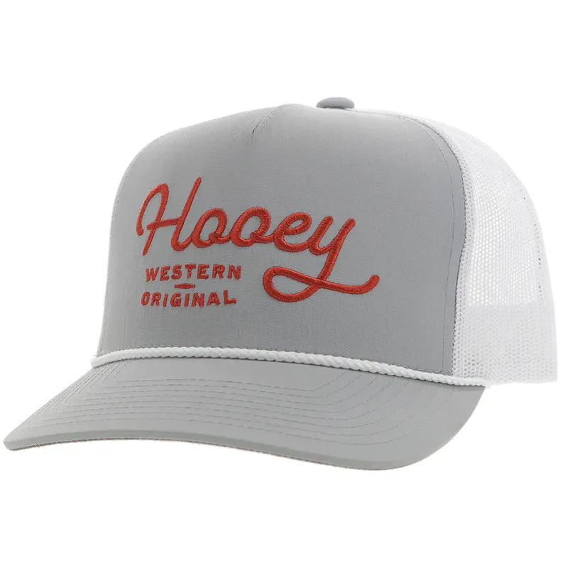 Hooey "OG" Grey & White & Orange Hat casual-baseball-cap