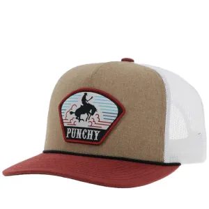 Hooey "Punchy" Tan & White & Brown Youth Hat casual-baseball-cap