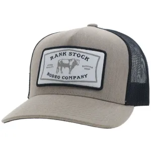 Hooey "Rank Stock" Tan & Black Hat casual-baseball-cap