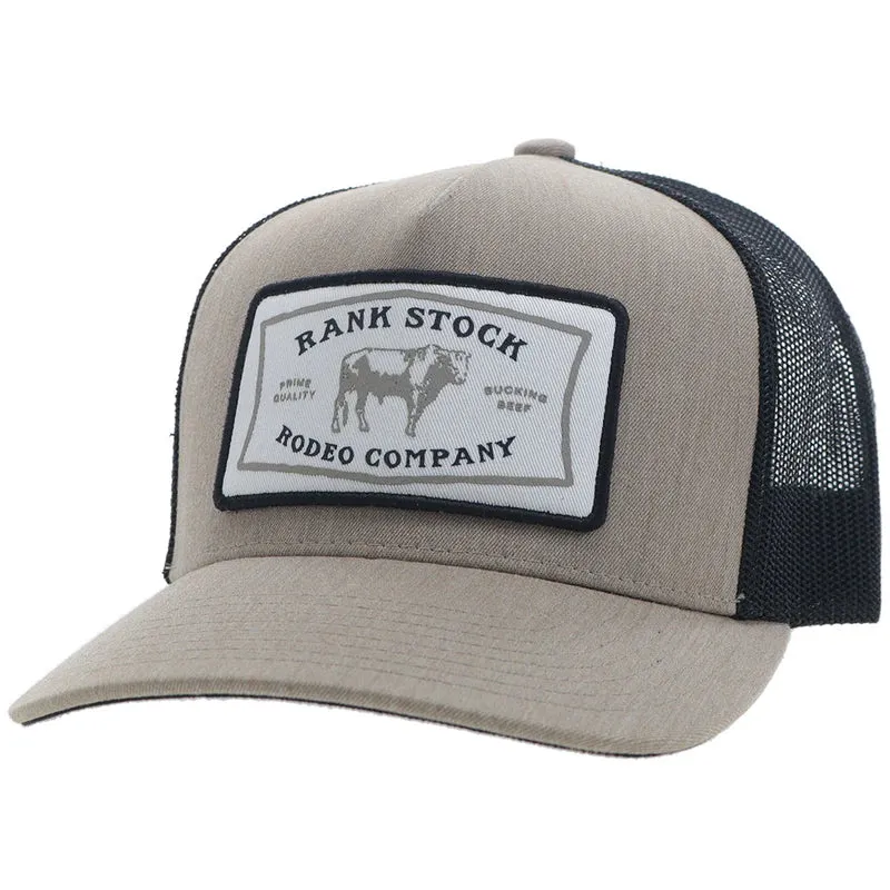 Hooey "Rank Stock" Tan & Black Hat casual-baseball-cap