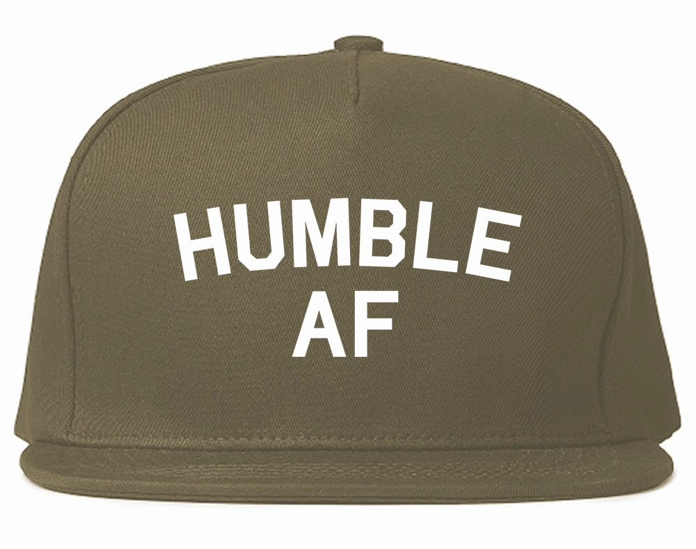 Humble AF Funny Mens Snapback Hat