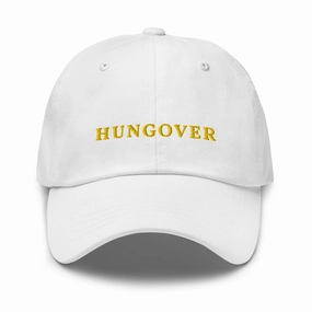 Hungover Dad Cap - Yellow casual-baseball-cap