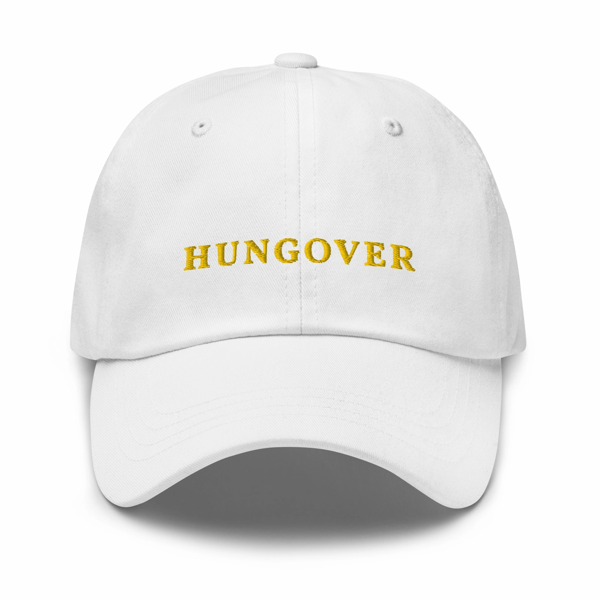 Hungover Dad Cap - Yellow casual-baseball-cap