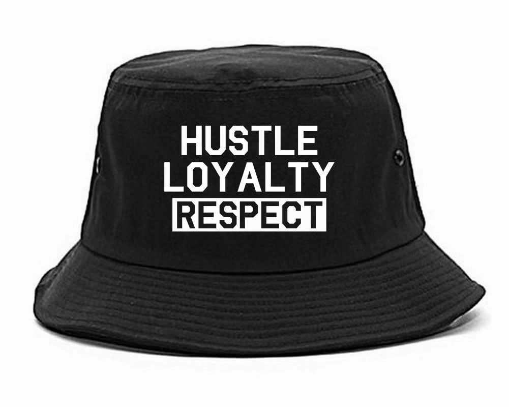 Hustle Loyalty Respect Mens Bucket Hat