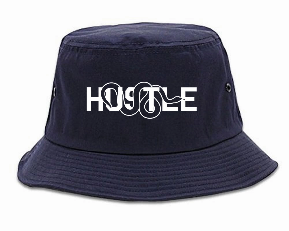 Hustle Snake Mens Bucket Hat