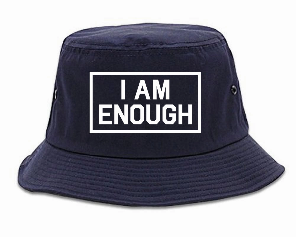 I Am Enough Inspirational Mens Bucket Hat