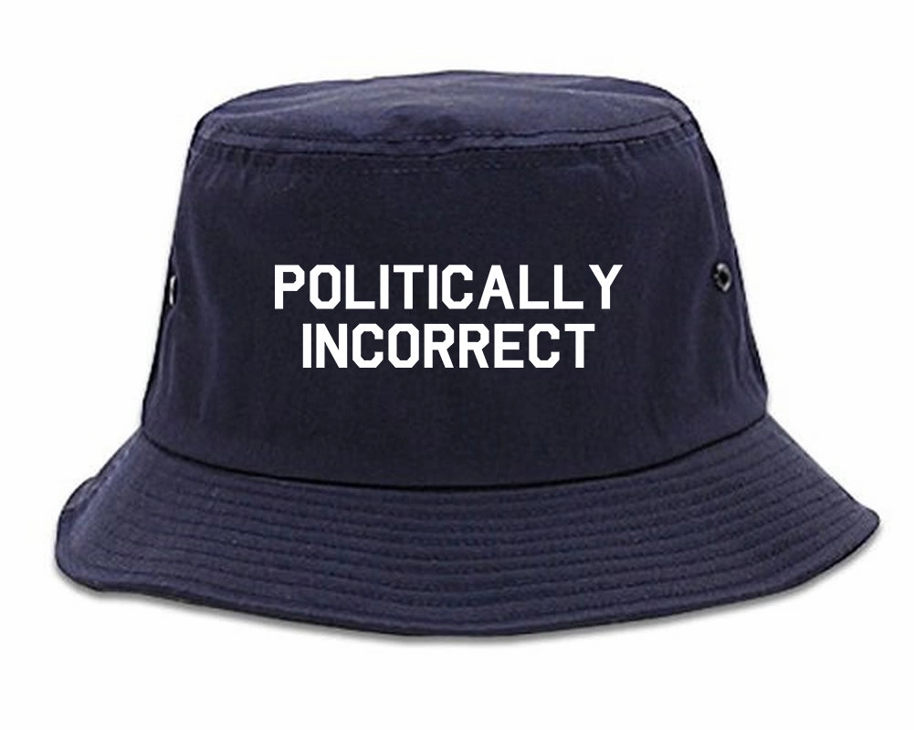 I Am Politically Incorrect American Mens Bucket Hat