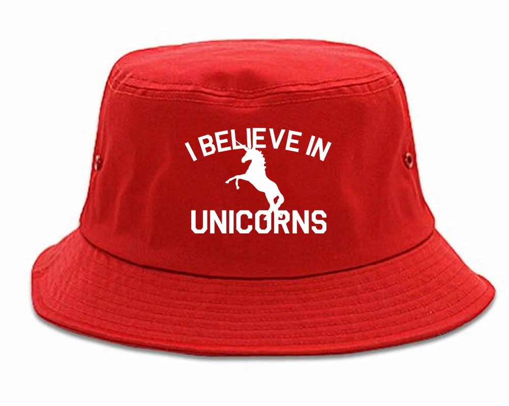 I Believe In Unicorns Mens Bucket Hat