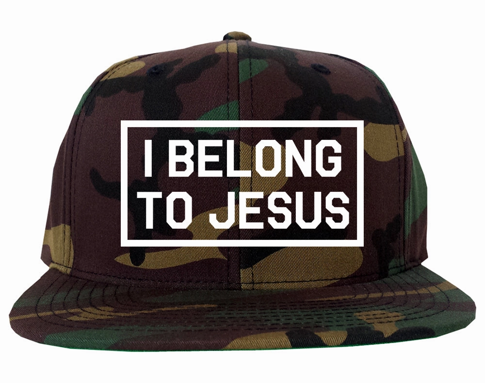 I Belong To Jesus Mens Snapback Hat