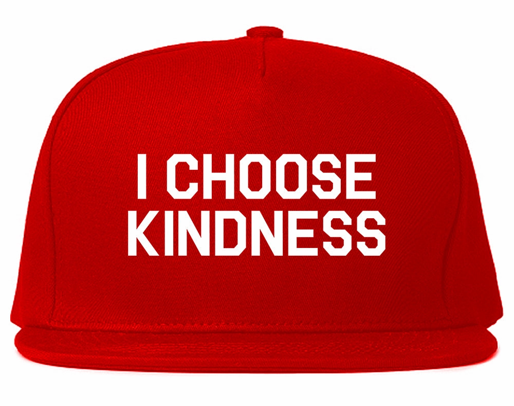 I Choose Kindness Anti Bullying Mens Snapback Hat