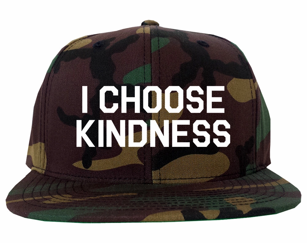 I Choose Kindness Anti Bullying Mens Snapback Hat