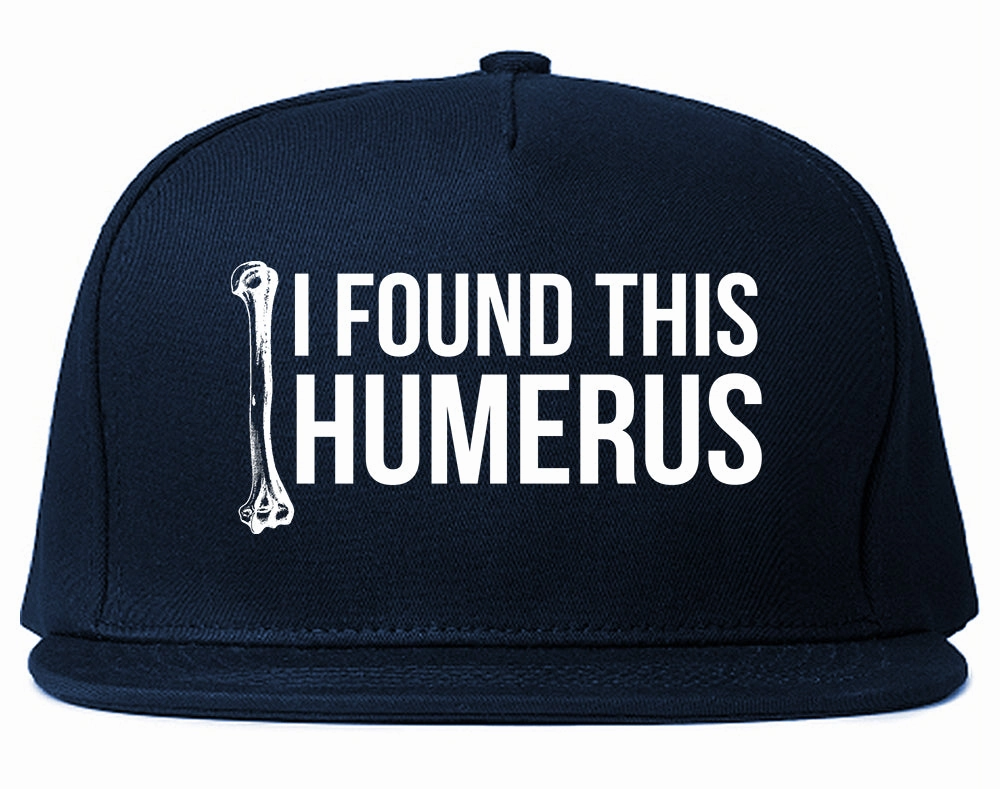 I Found This Humerus Funny Dad Joke Mens Snapback Hat