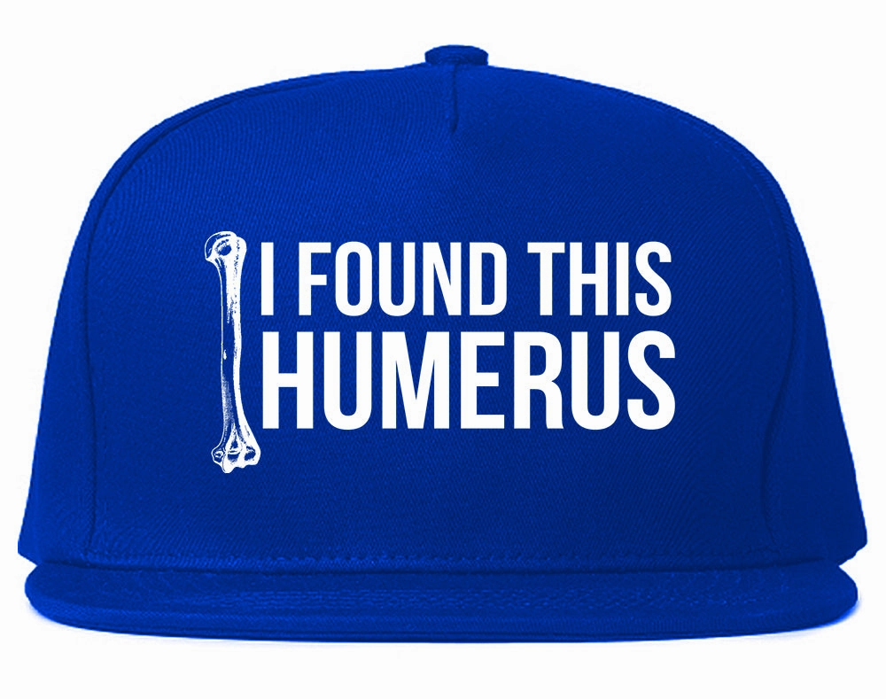 I Found This Humerus Funny Dad Joke Mens Snapback Hat