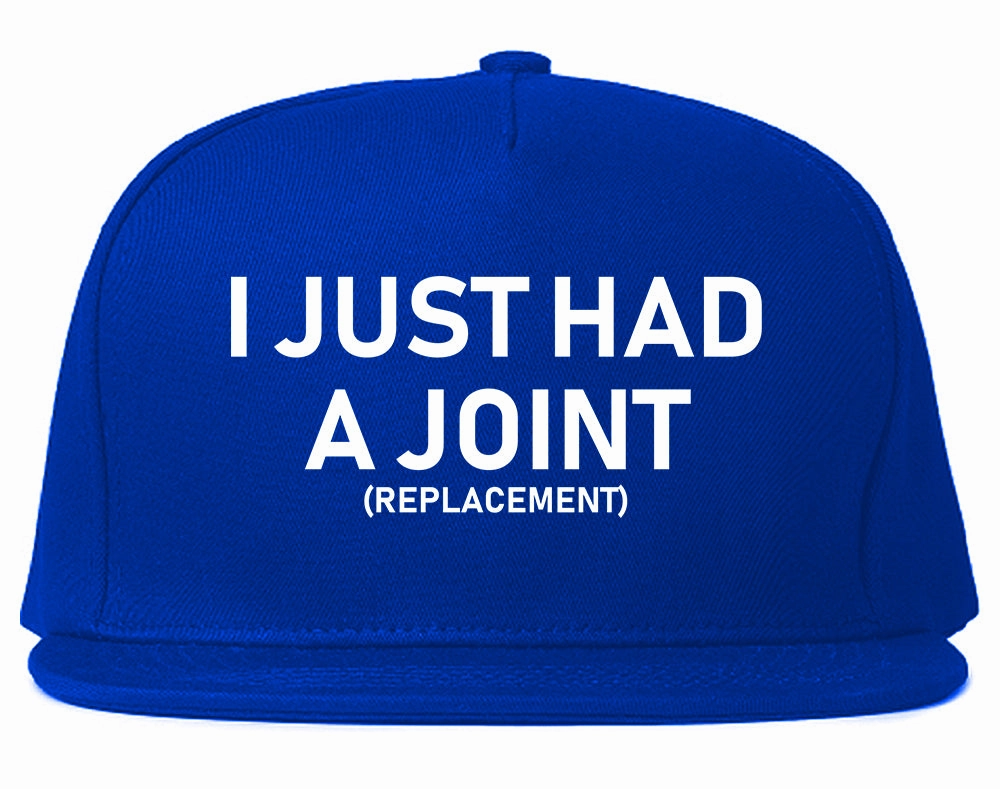 I Just Had A Joint Funny Hip Shoulder Knee Surgery Mens Snapback Hat
