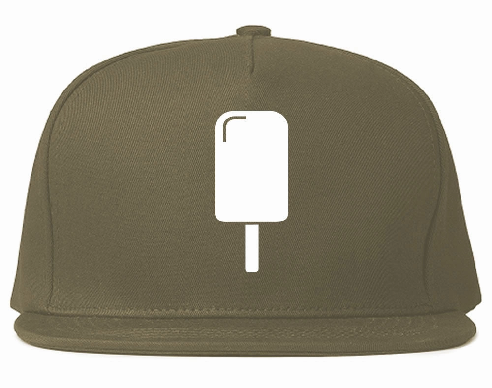 Ice Cream Bar Popsicle Snapback Hat Cap