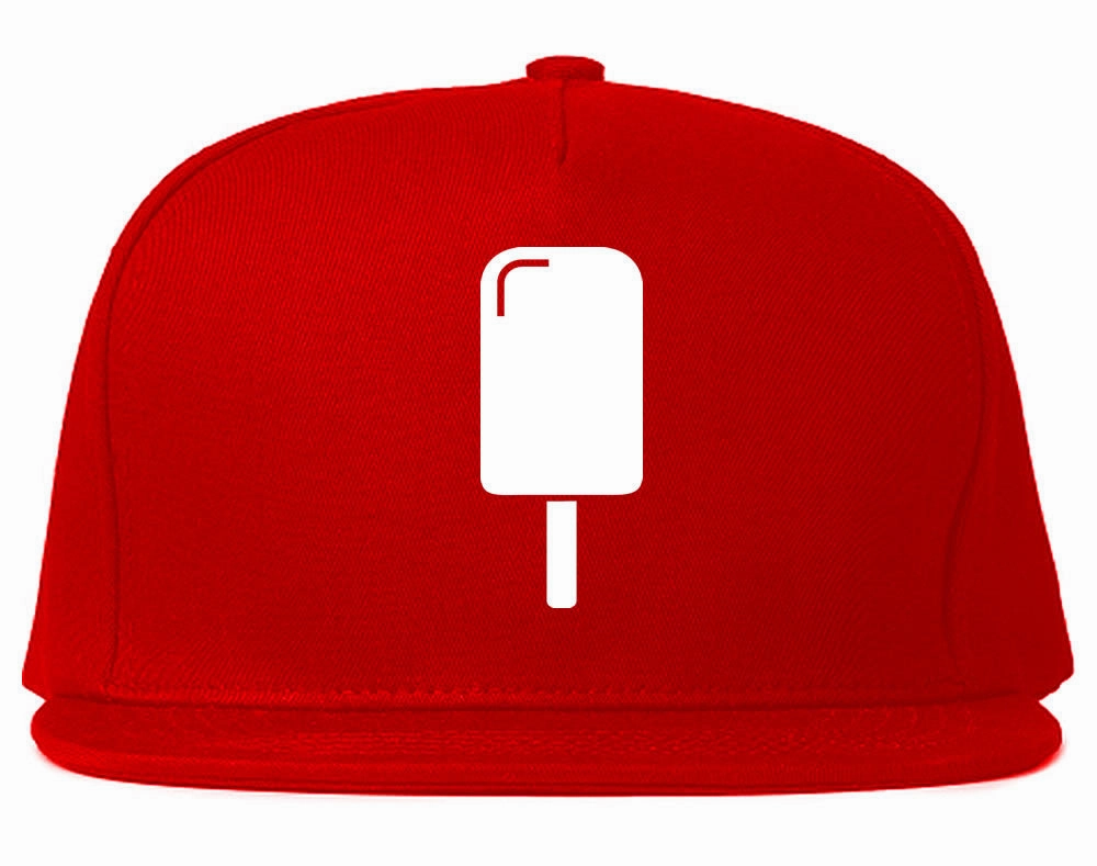 Ice Cream Bar Popsicle Snapback Hat Cap