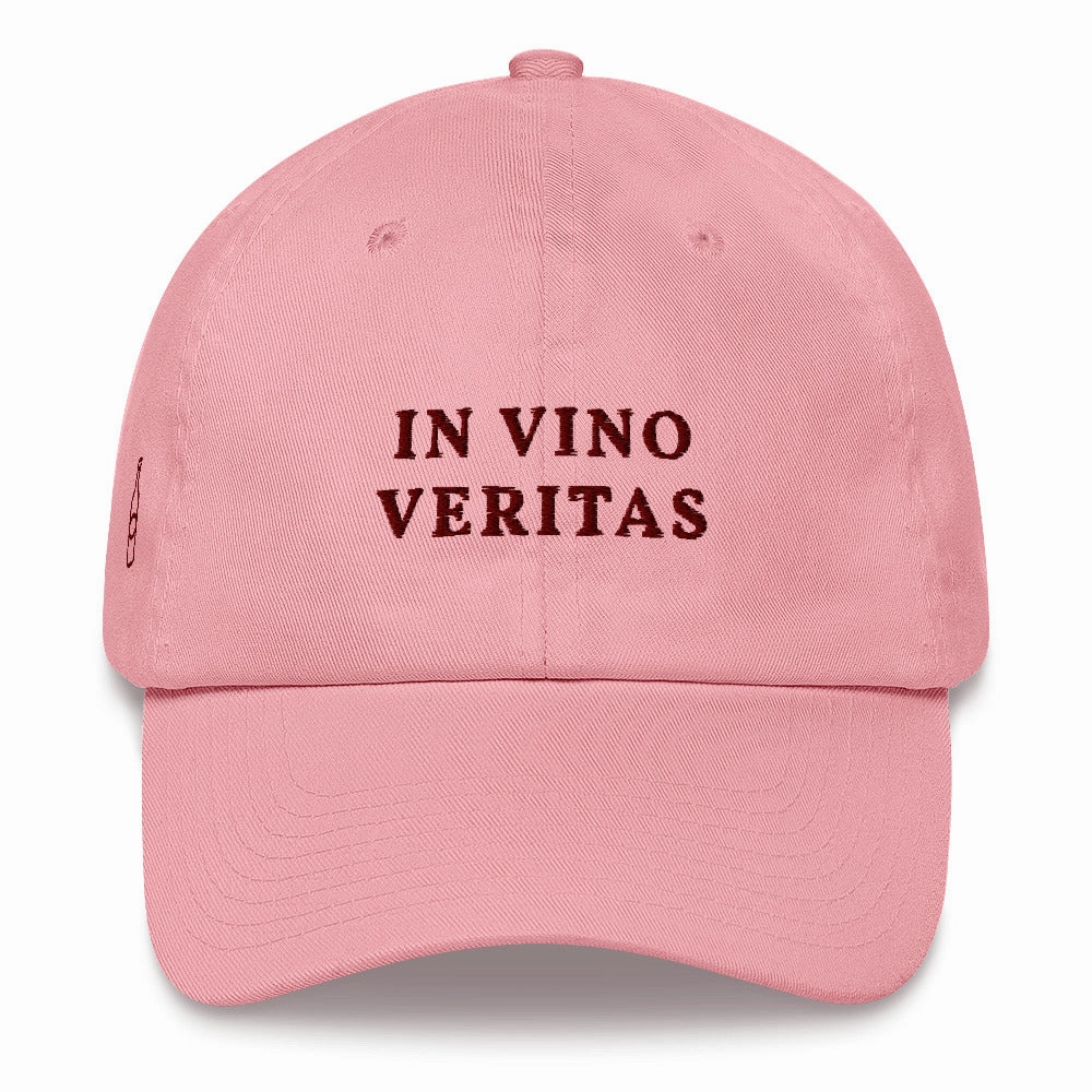 In Vino Veritas Cap Wine Font