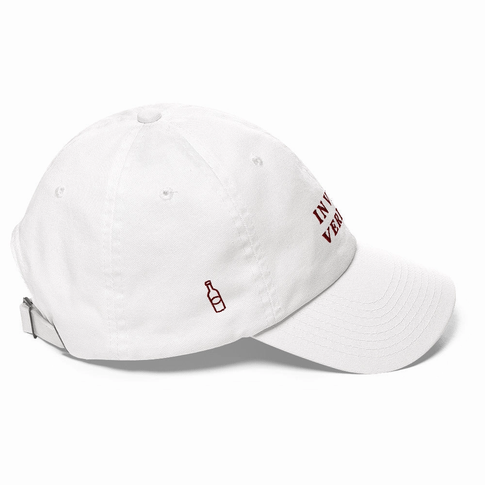 In Vino Veritas Cap Wine Font