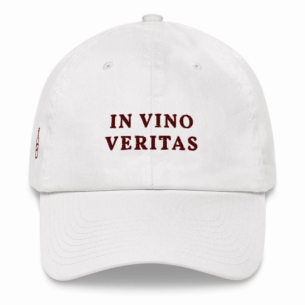 In Vino Veritas Cap Wine Font