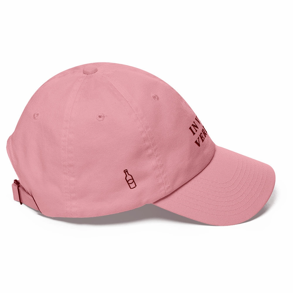 In Vino Veritas Cap Wine Font