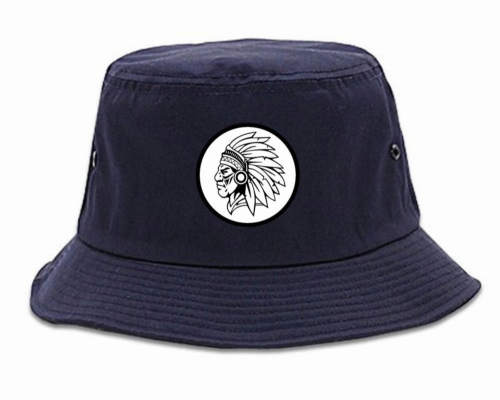 Indian Native Headdress Bucket Hat