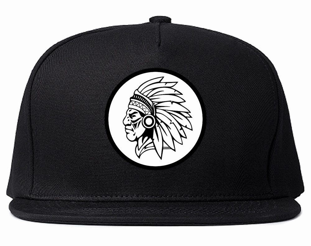 Indian Native Headdress Snapback Hat